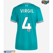 Ženski Nogometni dresi Liverpool Virgil van Dijk #4 Tretji 2025-26 Kratek Rokav